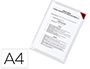FUNDA DE PRESENTACION DJOIS ADHESIVA REMOVIBLE DIN A4 CON ESQUINA MAGNETICA CAPACIDAD PARA 10 HOJAS PACK 5 UNIDADES
