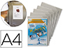 FUNDA DE PRESENTACION DJOIS MAGNETICA RIGIDA Y ANTI REFLEJO DIN A4 PACK DE 5 UNIDADES