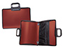 CARTERA PORTADOCUMENTOS LIDERPAPEL ROJA CON ASA Y CREMALLERA 400X45X300 MM
