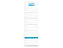 ETIQUETAS ADHESIVAS ELBA PARA ARCHIVADOR PALANCA LOMO 80 MM COLOR BLANCO 54X190 MM PACK DE10 UNIDADES