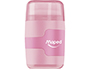SACAPUNTAS MAPED PLASTICO CONNECT 2 USOS CON GOMA COLORES PASTEL SURTIDOS