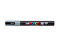 ROTULADOR UNI POSCA 0,9 - 1,3 MM PC-3M GRIS