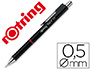 PORTAMINAS ROTRING TIKKY 0,5 MM NEGRO