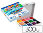 LAPICES CERA JOVICOLOR TRIWAX CAJA DE 300 UNIDADES 12 COLORES SURTIDOS