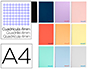 CUADERNO ESPIRAL LIDERPAPEL A4 WONDER TAPA PLASTICO 80H 90GR CUADRO 4MM CON MARGEN COLORES SURTIDOS