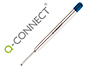 RECAMBIO BOLIGRAFO Q-CONNECT TIPO PARKER AZUL