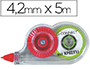 CORRECTOR Q-CONNECT CINTA MINI BLANCO 4,2 MM X 5 MT EN BLISTER
